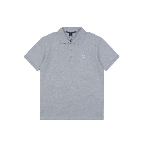 Louis Vuitton round monogram embroidered polo