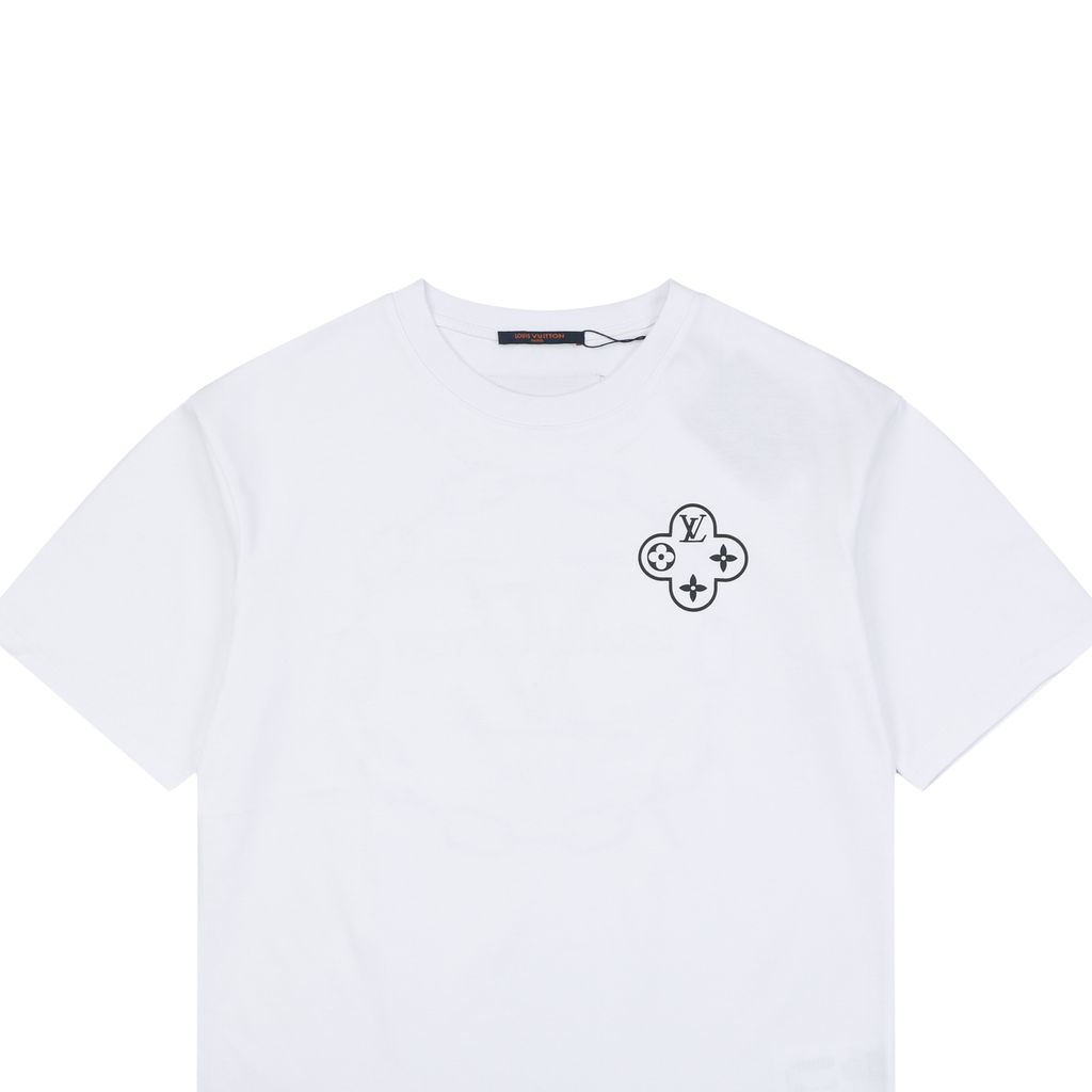 230g combed cotton oversized graphic tee