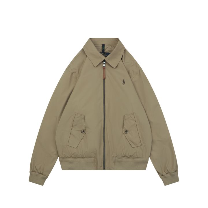 Ralph Lauren khaki pony embroidered jacket