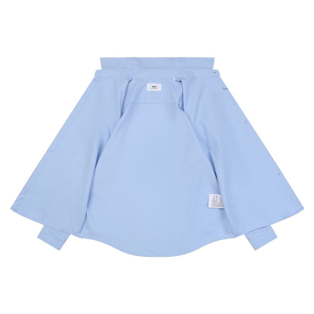 200g cotton pocket embroidered shirt