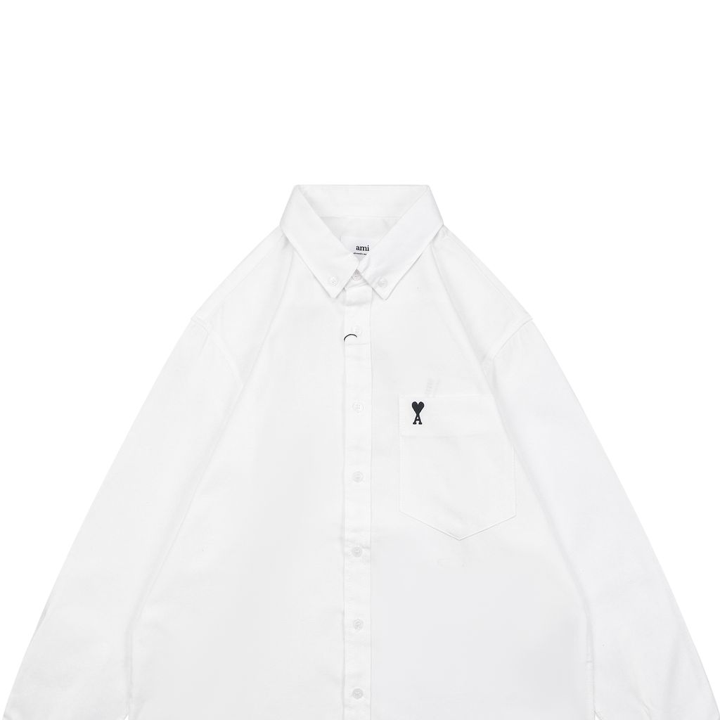 200g cotton pocket embroidered shirt