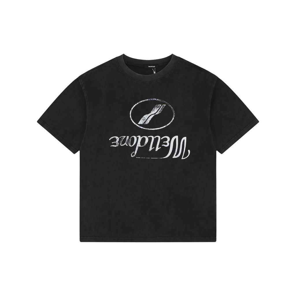 We11done inverted slogan graphic T-shirt