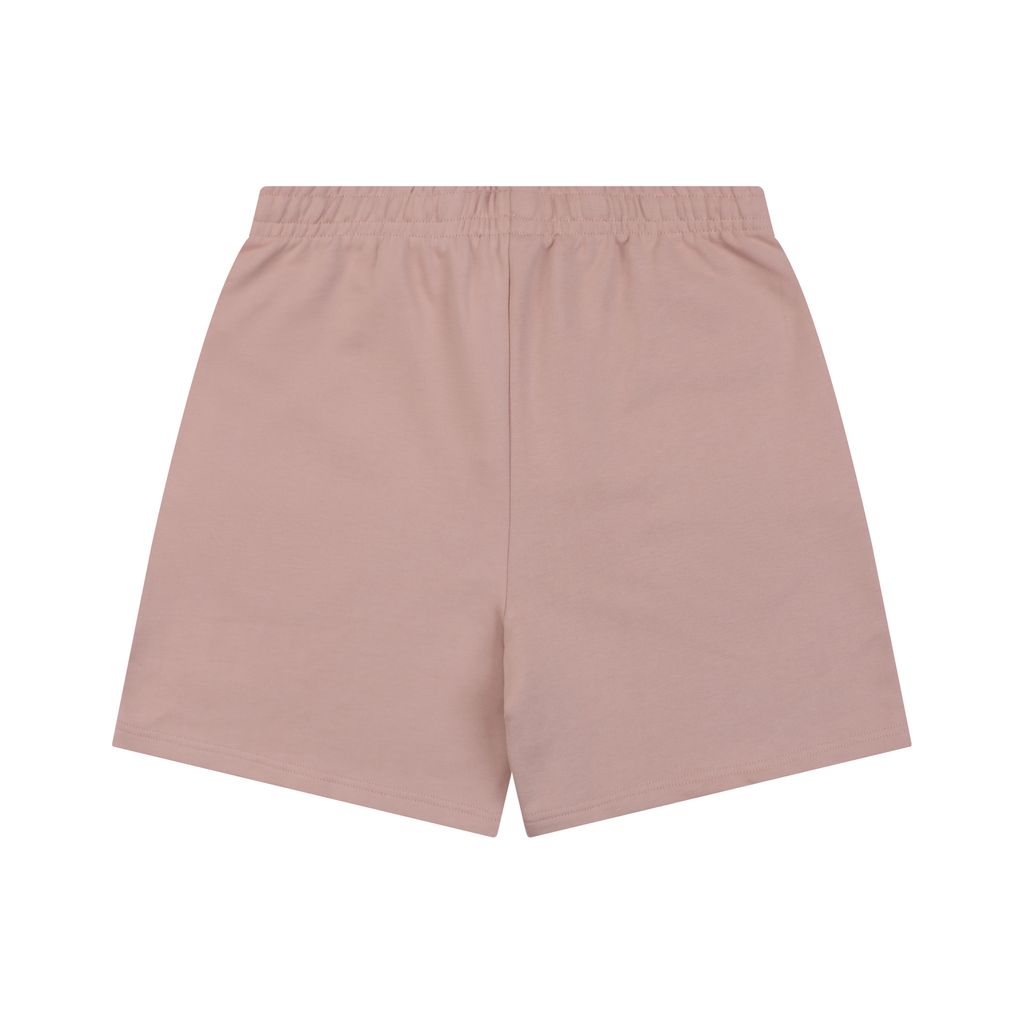 Acne Studios pink embroidered cotton shorts