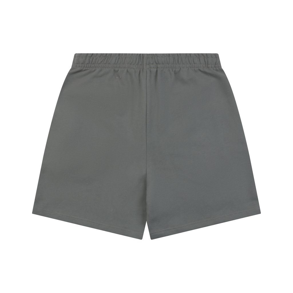 Acne Studios grey embroidered cotton shorts