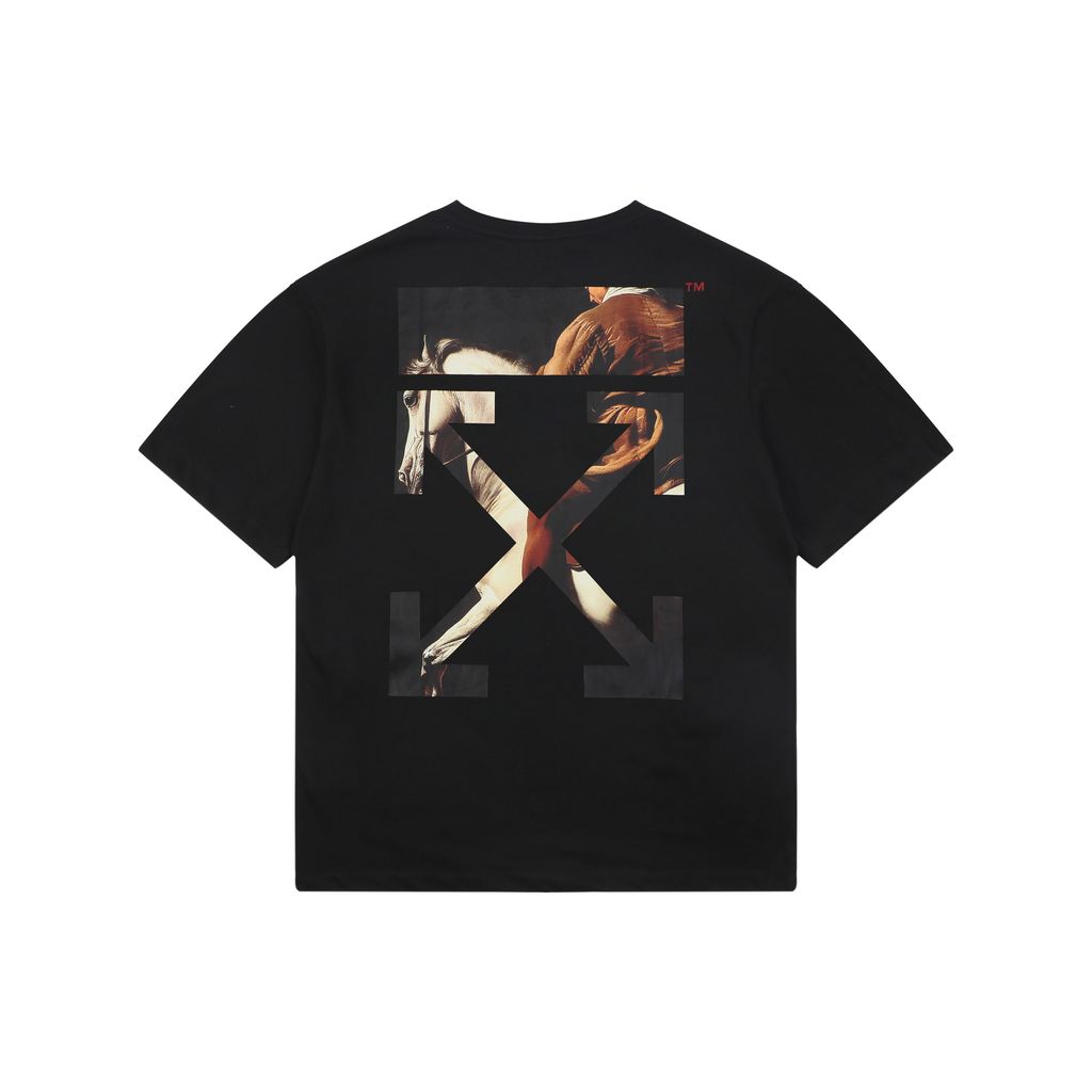 Off-White equestrian arrow graphic T-shirt