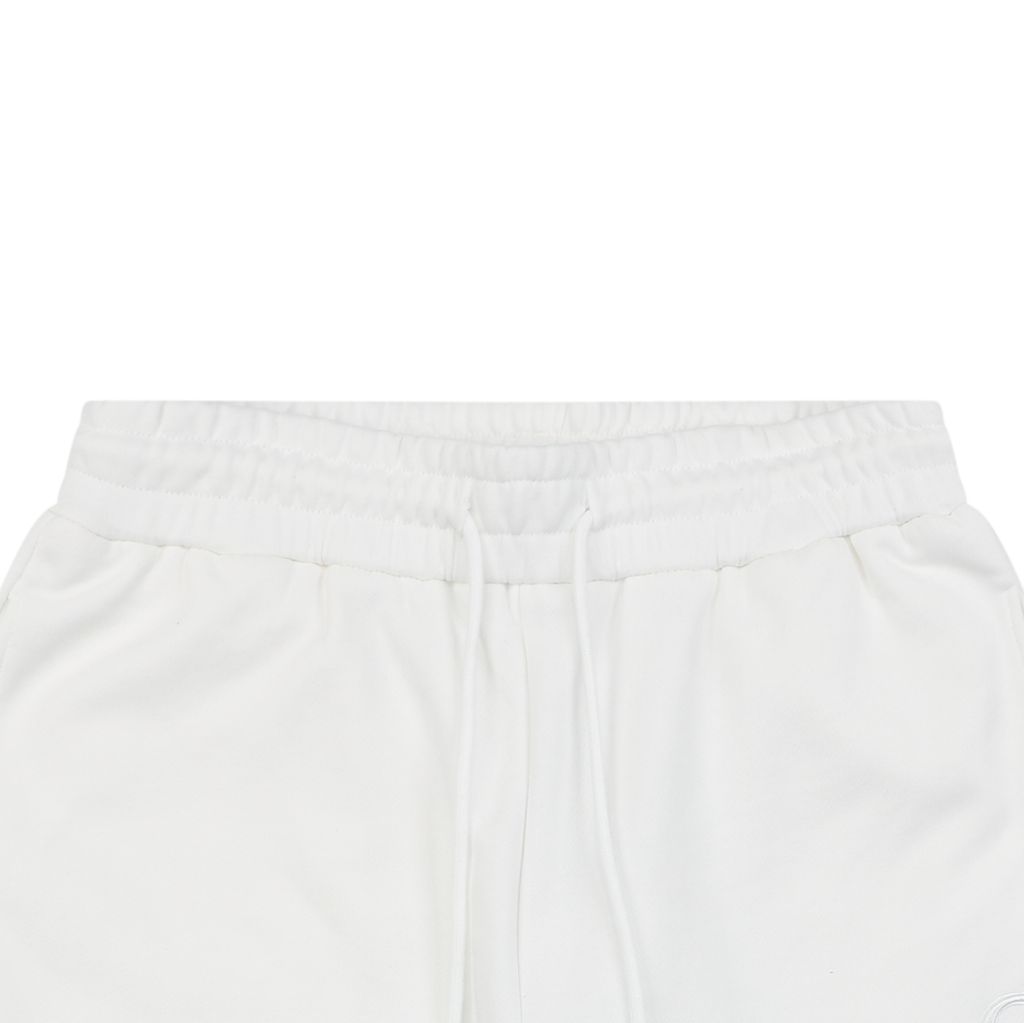 380g combed cotton relaxed sweat shorts