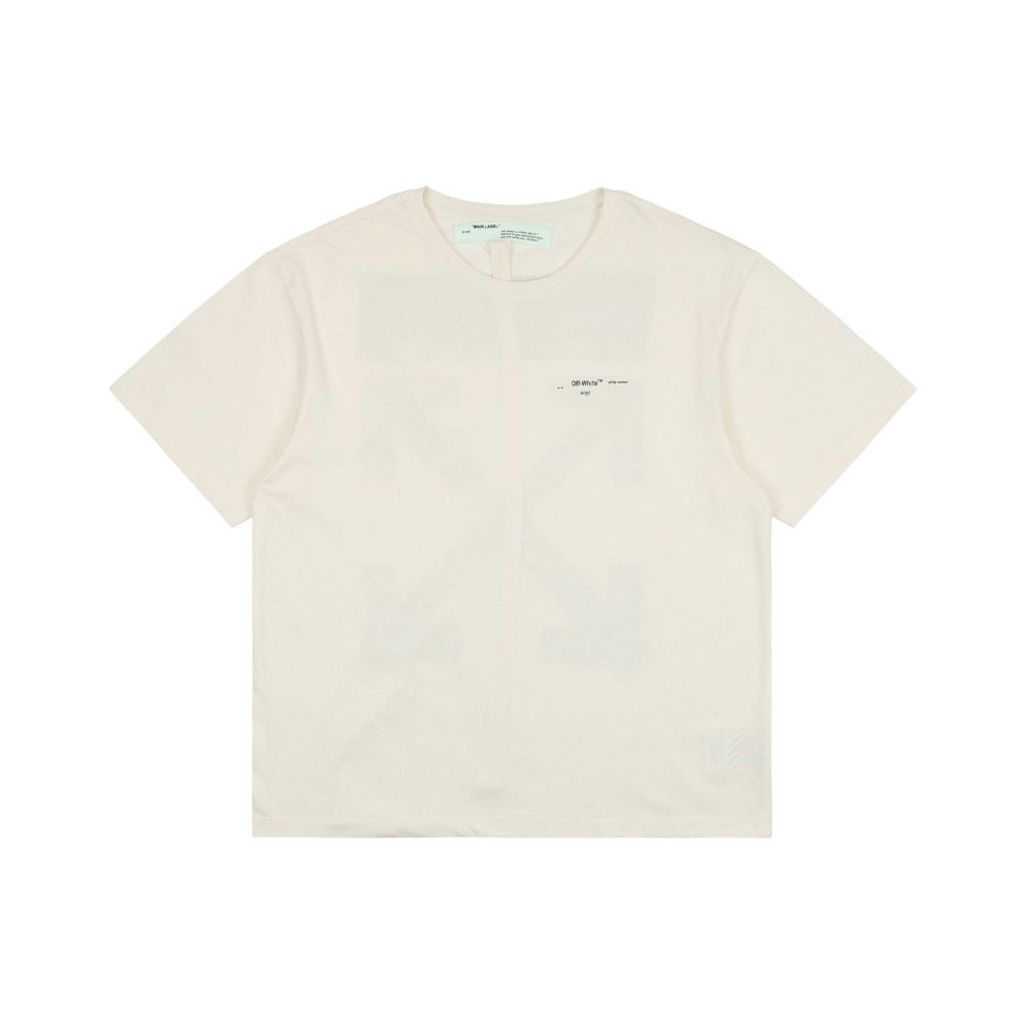 Off-White apricot watercolour arrow T-shirt