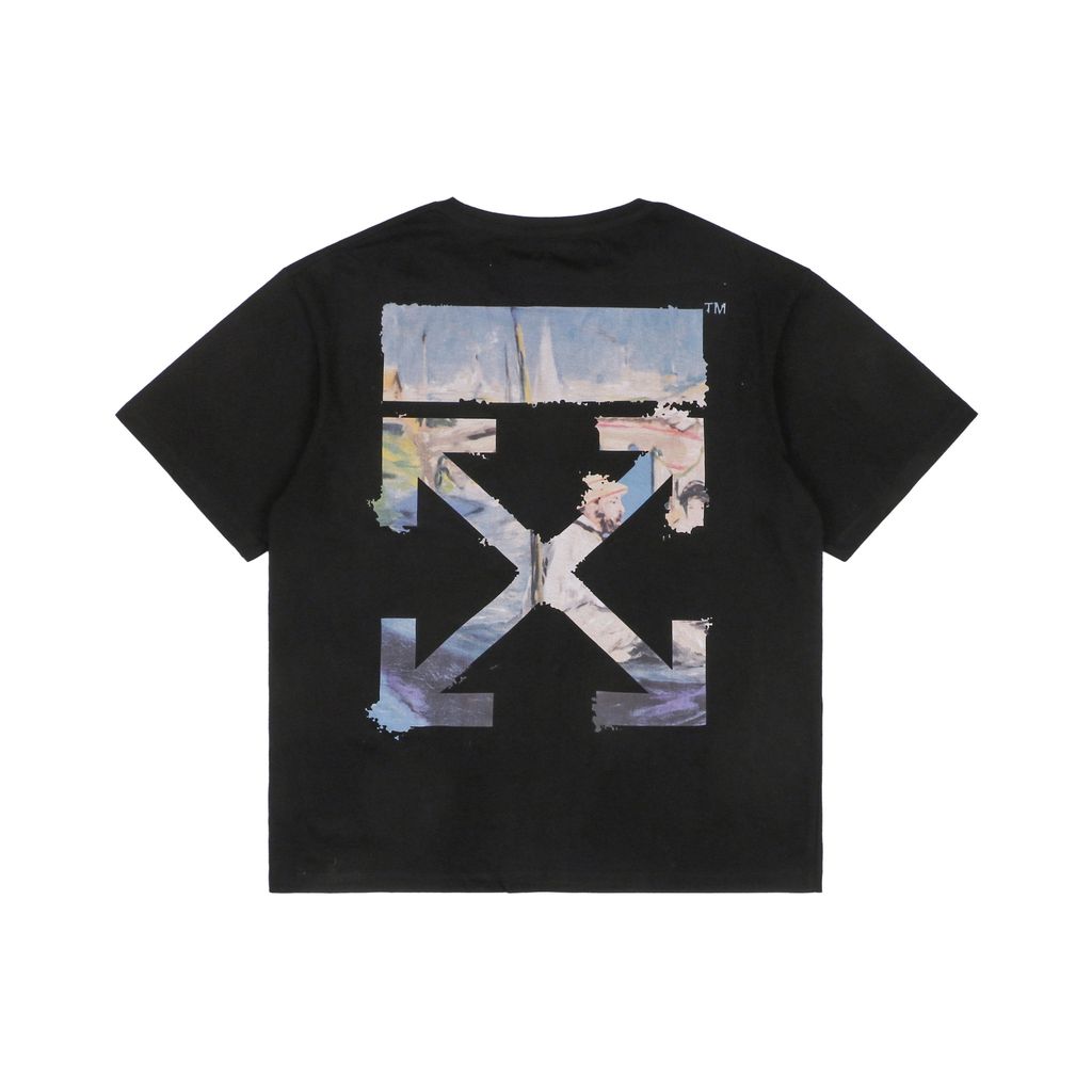 Off-White black watercolour arrow T-shirt