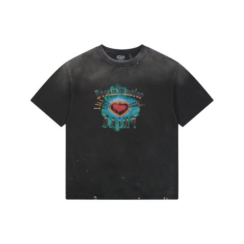 Saint Michael sword through heart T-shirt