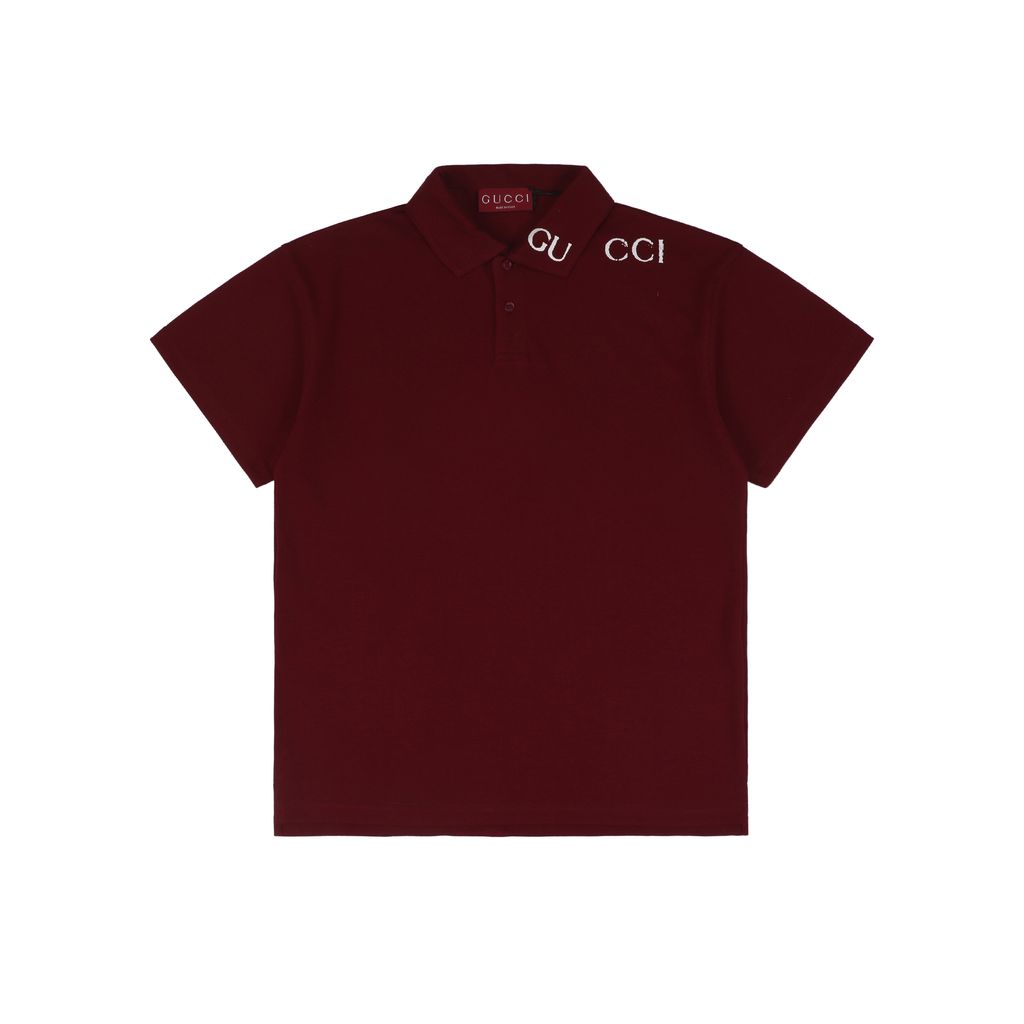 Gucci G letter collar Polo shirt