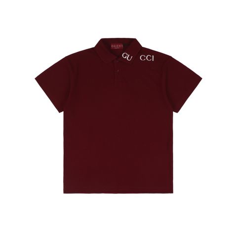 Gucci G letter collar Polo shirt