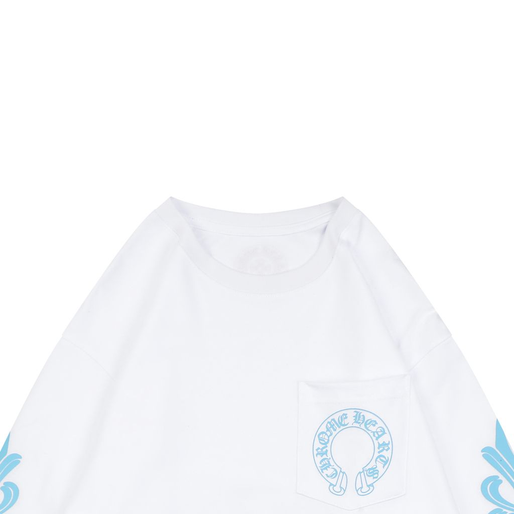 220g brushed cotton graphic long sleeve