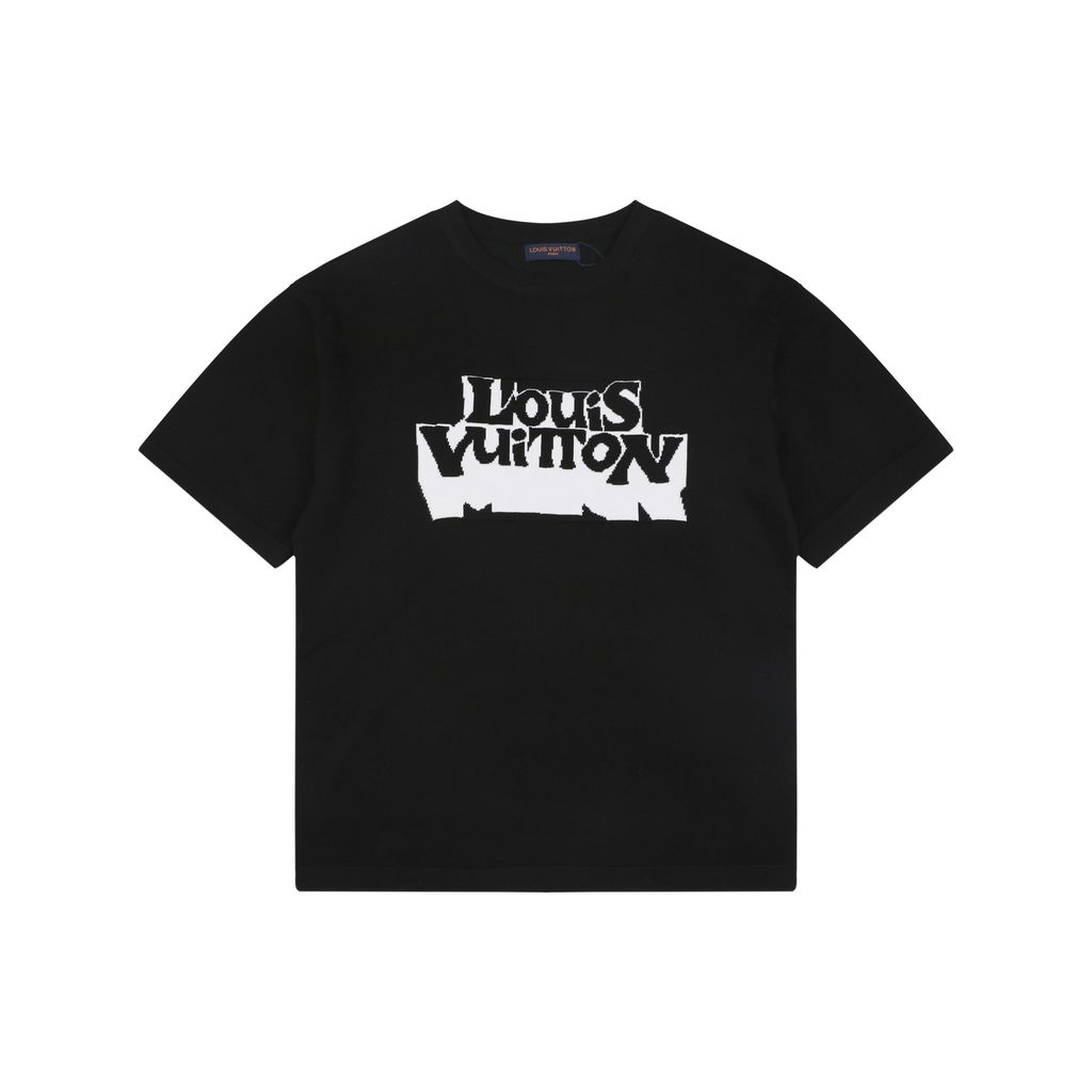 Louis Vuitton shadow Monogram jacquard T-shirt