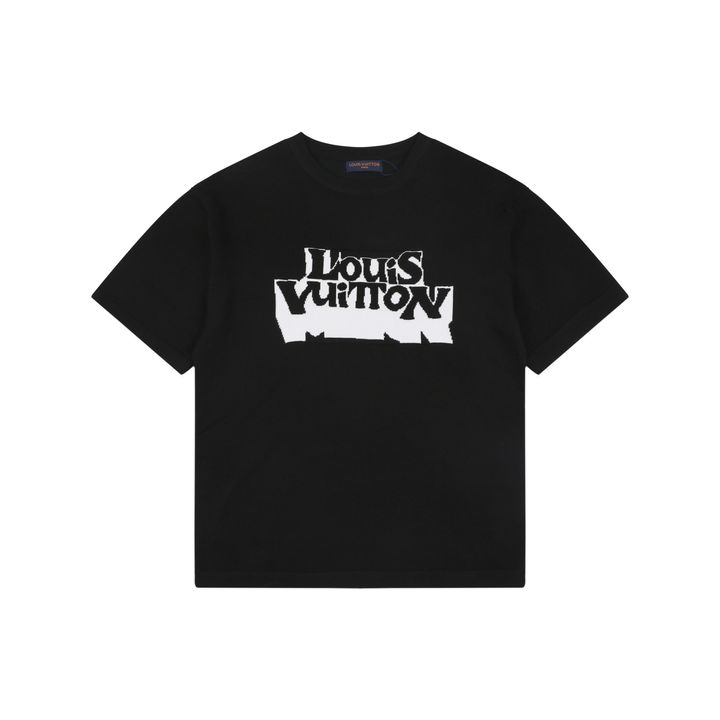 Louis Vuitton shadow Monogram jacquard T-shirt