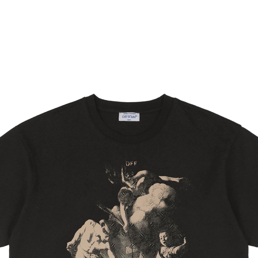 280g vintage washed art print tee