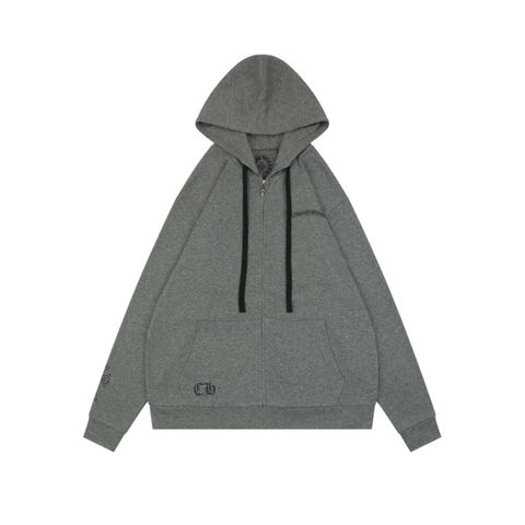 Chrome Hearts Black Cross Printed Hooded Jacket