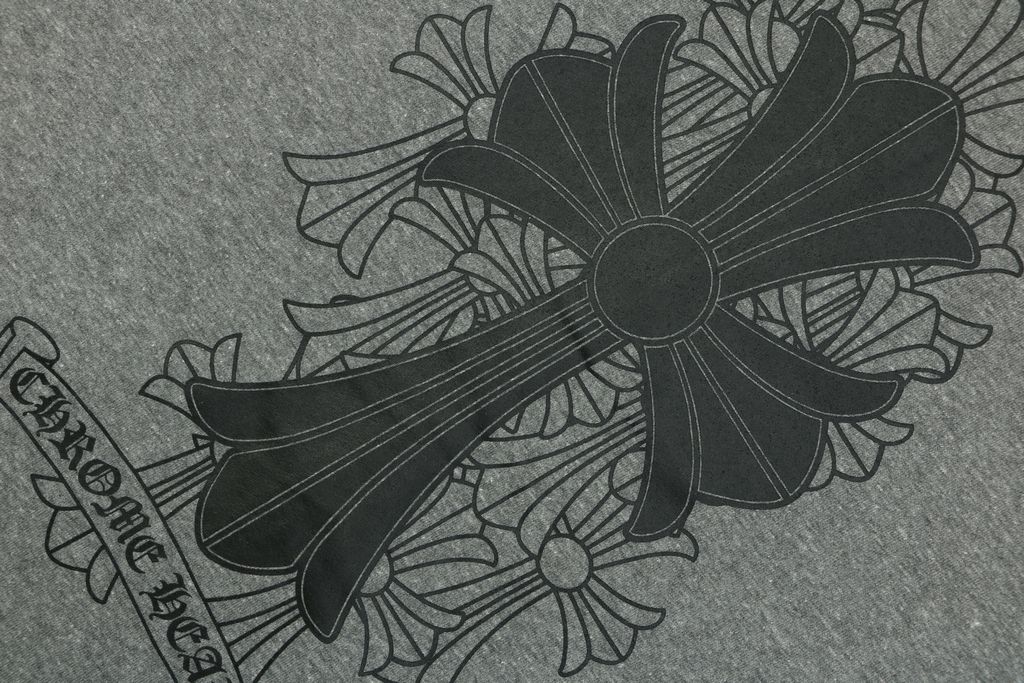 Chrome Hearts Floral Arrow Graphic Hoodie