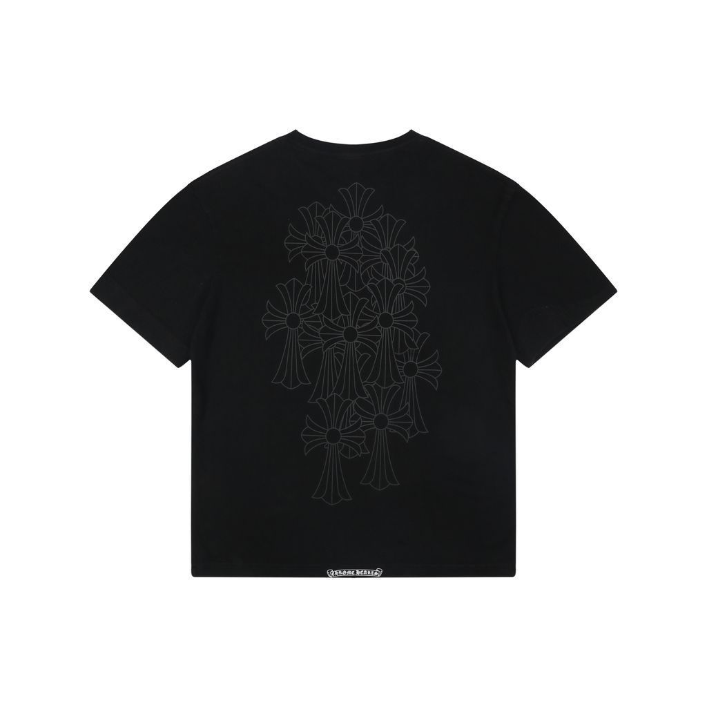 chrome-hearts-shadow-cross-floral-arrow-printed-t-shirt