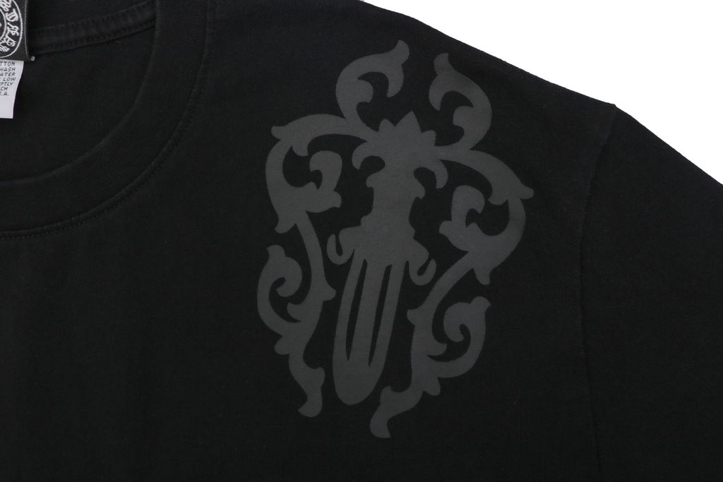 Chrome Hearts Floral Arrow Printed T-Shirt