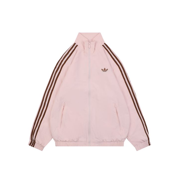 Adidas Trefoil Pink High-Neck Track Jacket