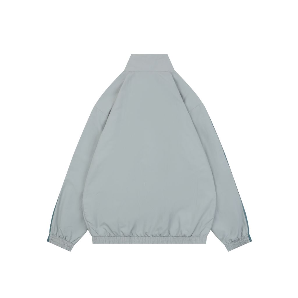 Adidas Trefoil Green High-Neck Track Jacket