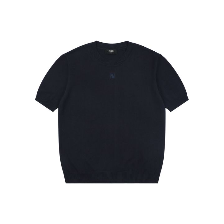 Fendi FF Jacquard Cotton T-Shirt