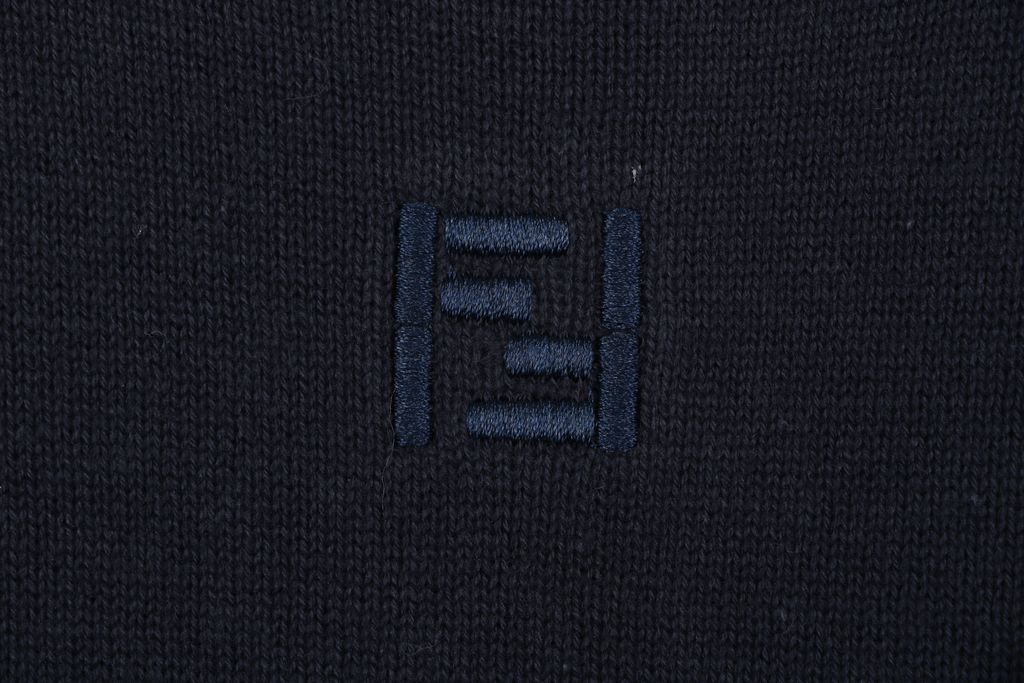 Fendi Embroidered Jacquard T-Shirt