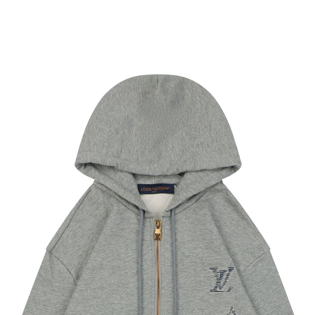 Louis Vuitton Star Graphic Zip Hoodie