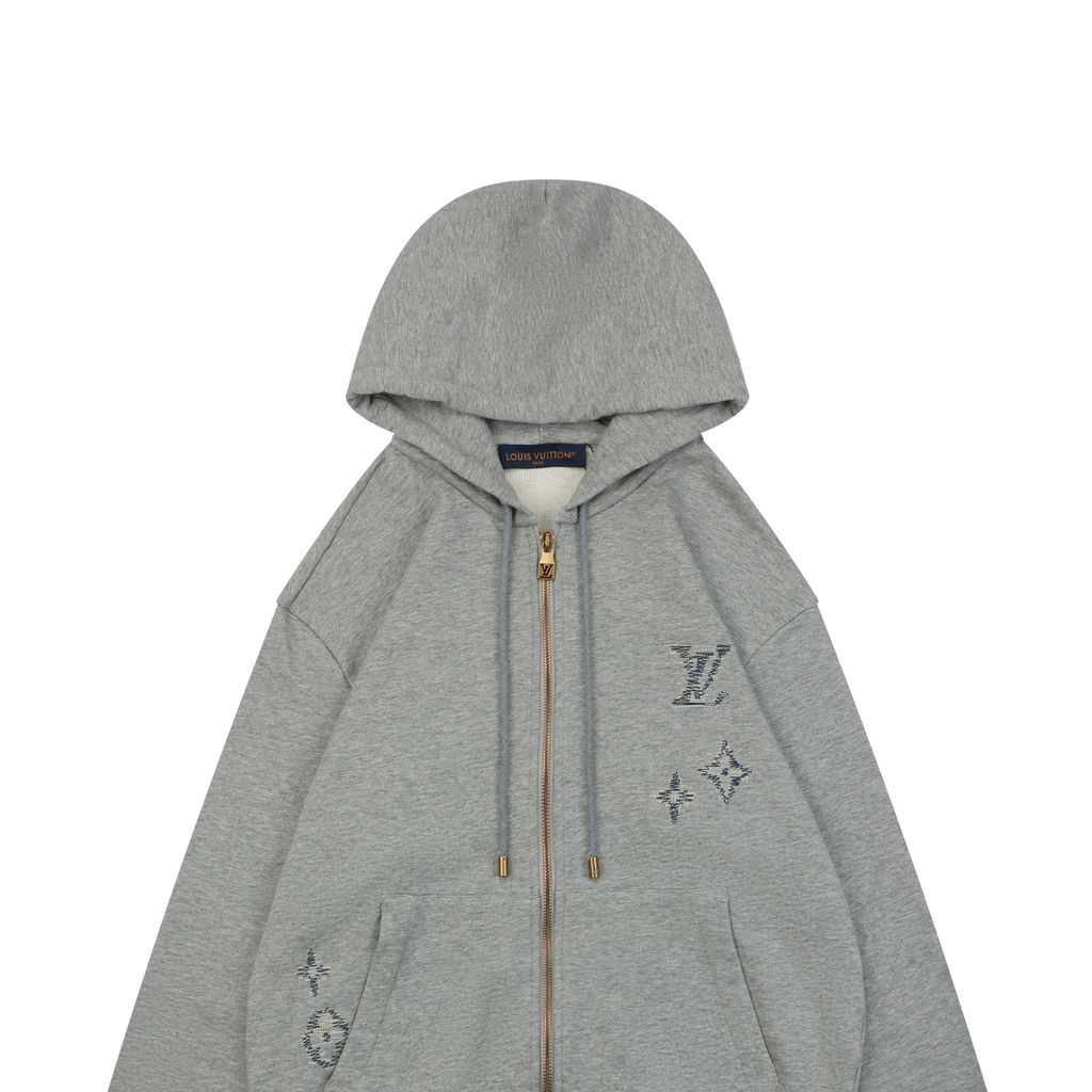 Louis Vuitton Star Graphic Zip Hoodie