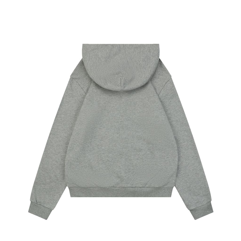 Louis Vuitton Grey Monogram Embroidered Hoodie
