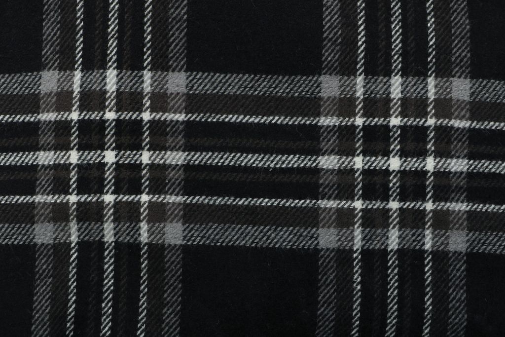 Chrome Hearts Brushed Plaid Overshirt