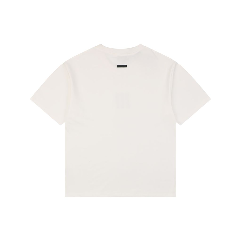 Essentials Silicone Three-Bar Logo T-Shirt