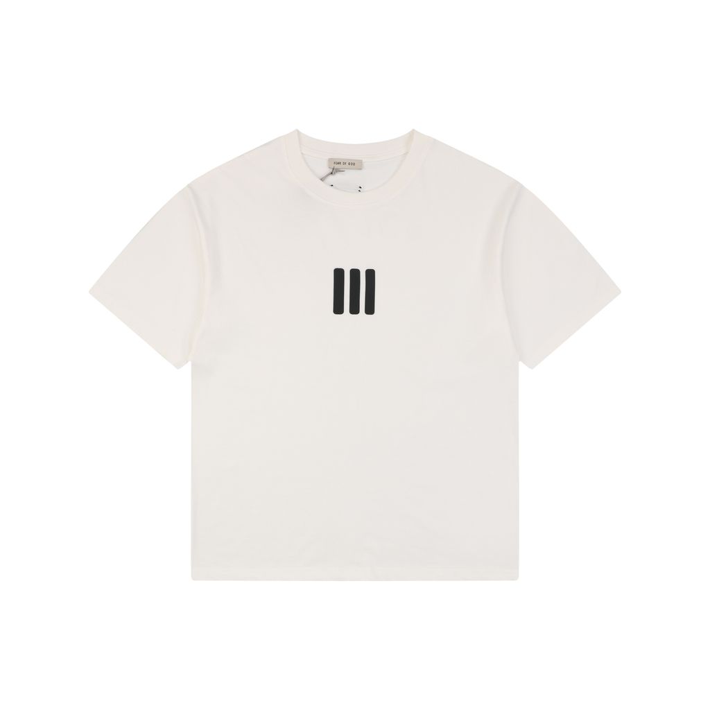 Essentials Silicone Three-Bar Logo T-Shirt