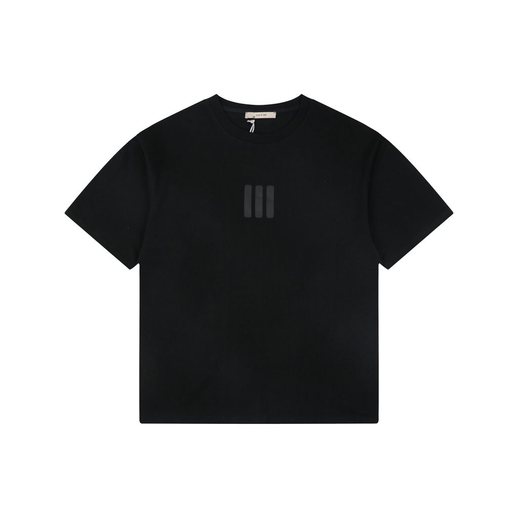 Essentials Silicone Three-Bar Logo T-Shirt