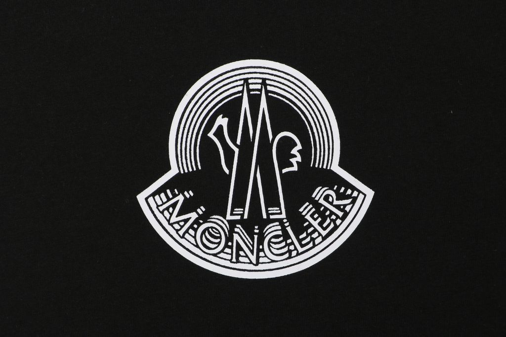Moncler M Logo Graphic Cotton Tee