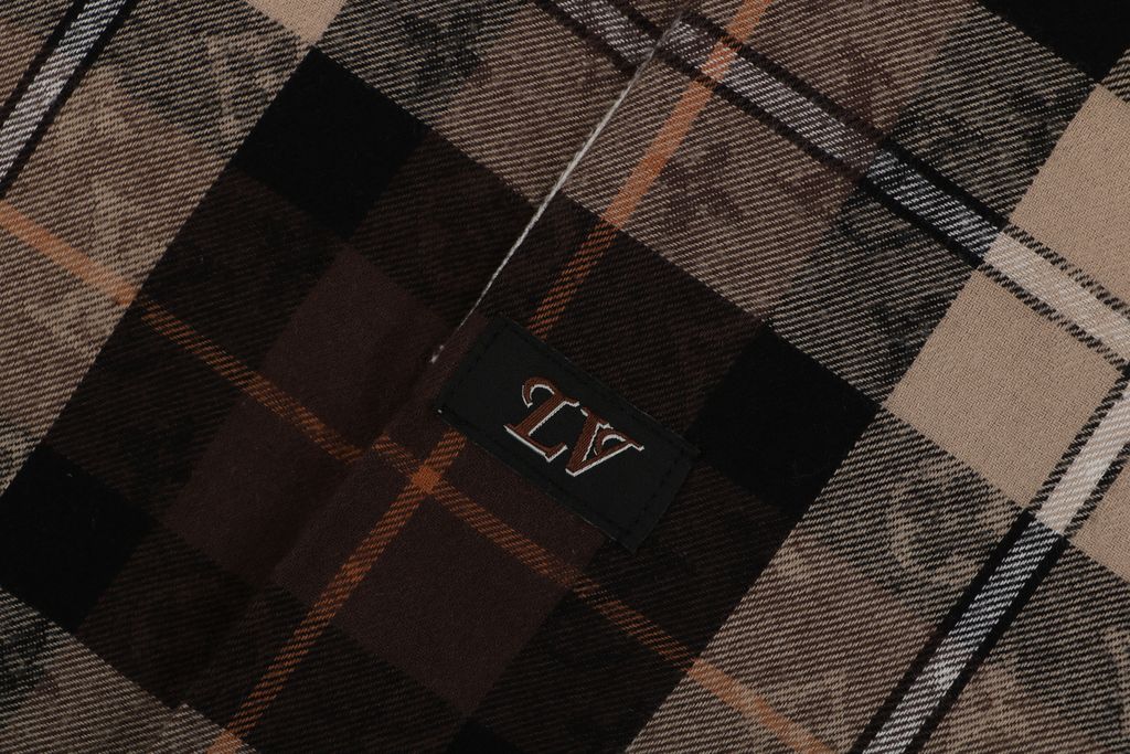 Louis Vuitton Jacquard Cotton Plaid Shirt