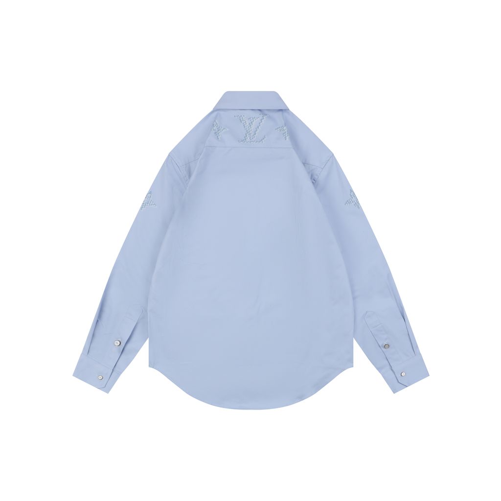 Louis Vuitton Pixel Monogram Long Sleeve Shirt