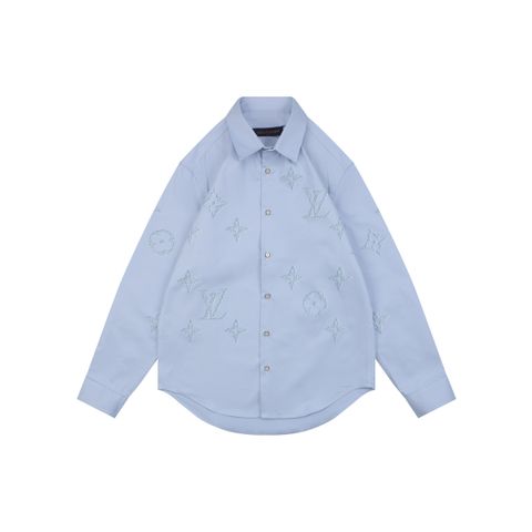 Louis Vuitton Pixel Monogram Long Sleeve Shirt