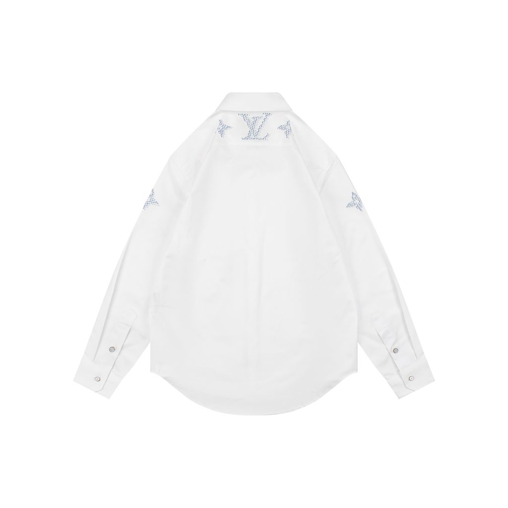Louis Vuitton Pixel Monogram Long Sleeve Shirt