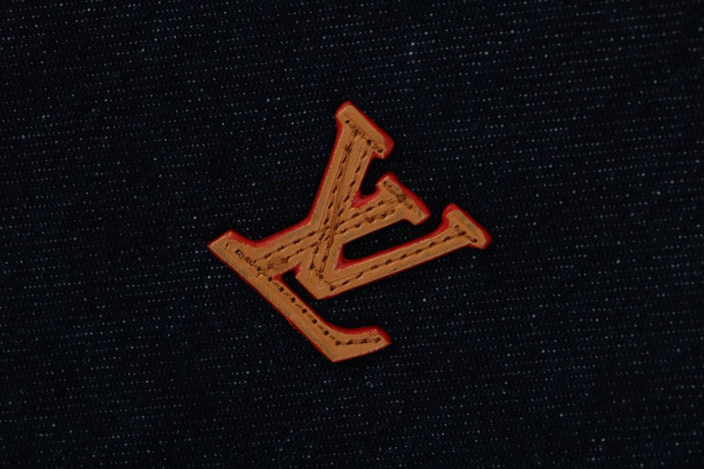 Louis Vuitton Enzyme Washed Monogram Denim Shirt