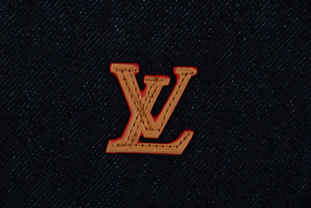 Louis Vuitton Enzyme Washed Monogram Denim Shirt