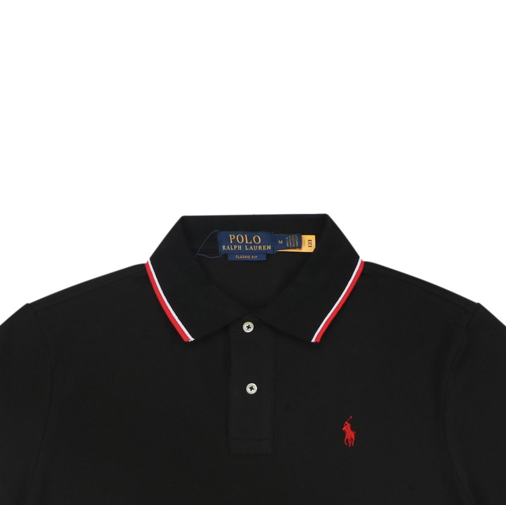 Ralph Lauren Contrast Tipping Short Sleeve Polo Shirt