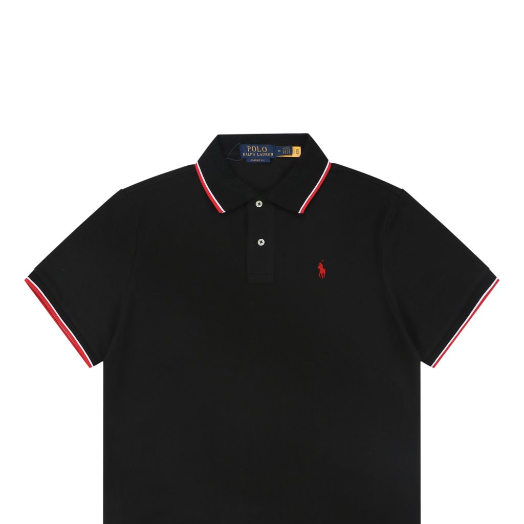 Ralph Lauren Contrast Tipping Short Sleeve Polo Shirt