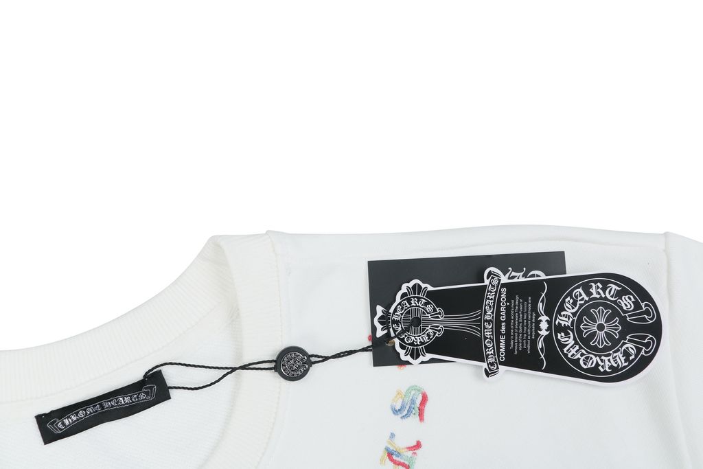 Chrome Hearts 400G Cotton Embroidered Crewneck Sweatshirt