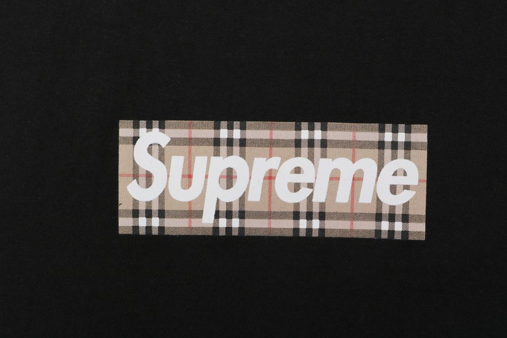 Supreme Vintage Check Box Logo Short Sleeve T-Shirt