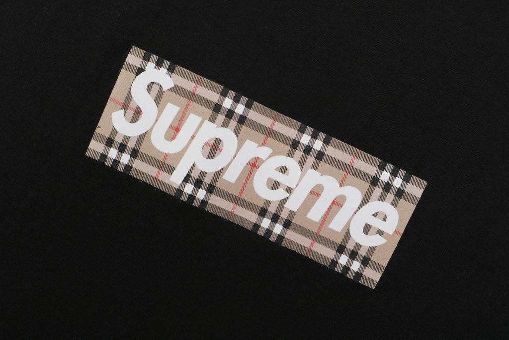 Supreme Vintage Check Box Logo Short Sleeve T-Shirt