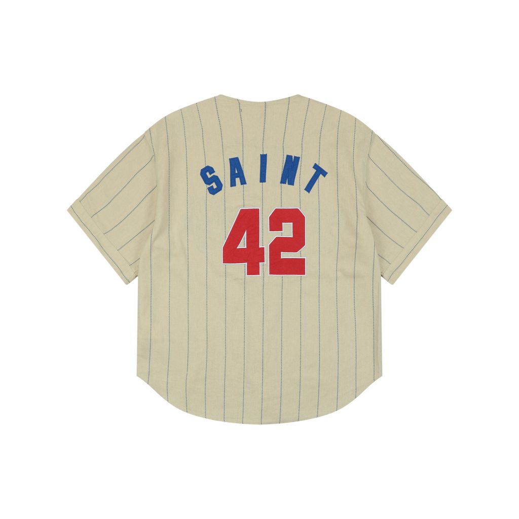 Saint Michael No. 42 Embroidered Baseball Jersey Shirt