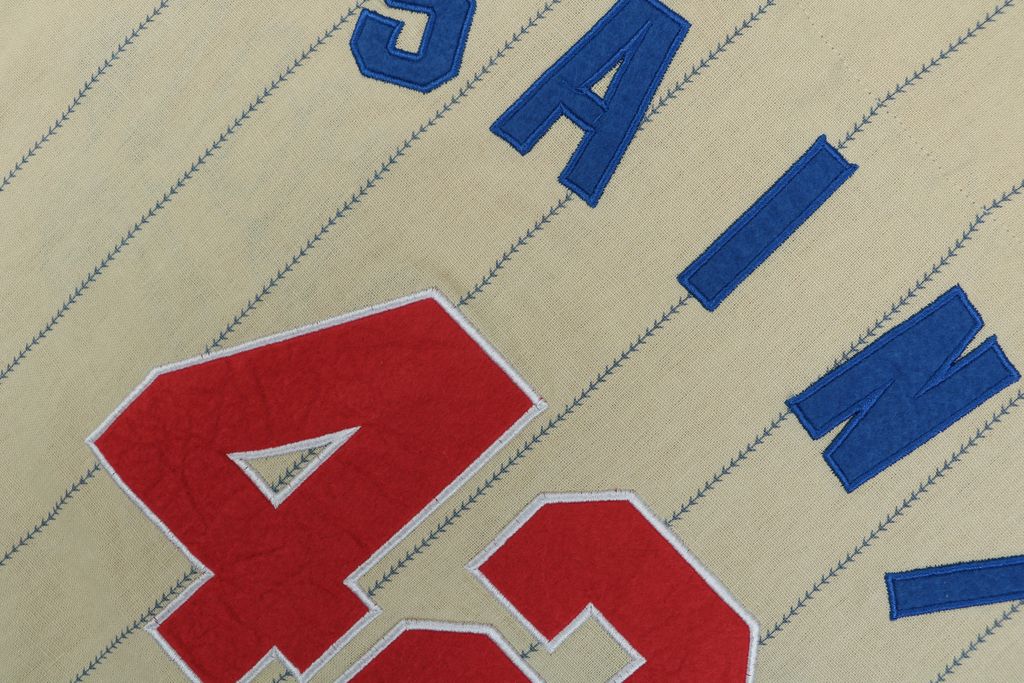 Saint Michael Number 42 Oversized Baseball Shirt