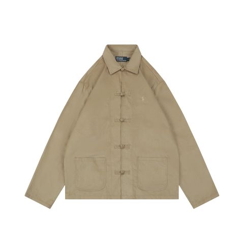 Ralph Lauren Chinese Frog Closure Corduroy Jacket