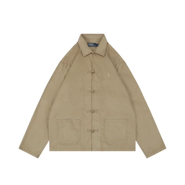 Ralph Lauren Chinese Frog Closure Corduroy Jacket